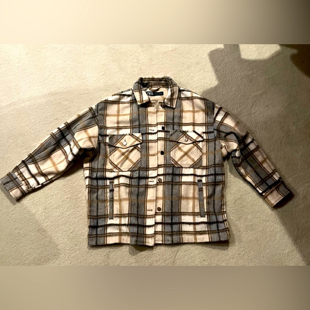 Zara wool flannels jacket